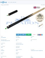 Peradon Cue Wizard Custom Cue