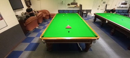 Burroughes & Watts Full Sized Record Snooker Table